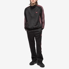 Needles Men's Poly Smooth Track Jacket in Full Black