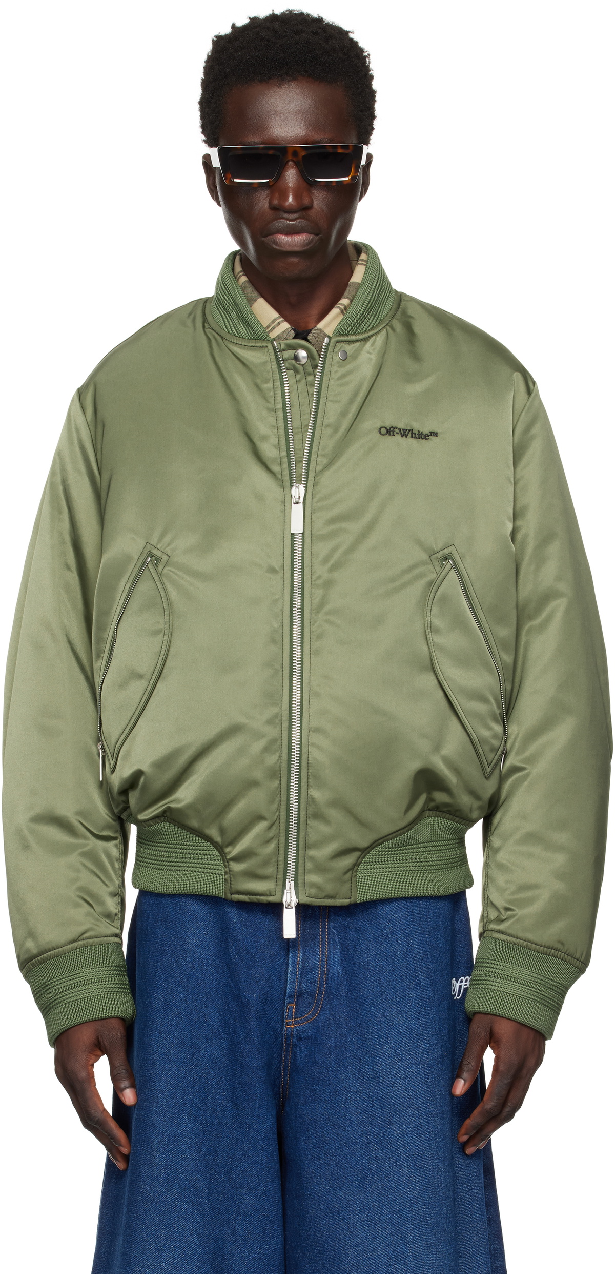 Nylon military jacket hotsell