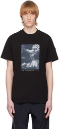 Moncler Black Printed T-Shirt