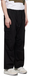 Comme des Garçons Homme Black Paneled Cargo Pants