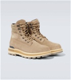 Moncler Peka suede ankle boots