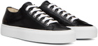 Common Projects Black Tournament Low Sneakers