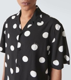 Jacquemus La Chemise Jean polka-dot bowling shirt