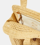 Miu Miu Medium logo woven tote bag