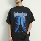 Balenciaga Men's Metal Merch Paris Oversized T-Shirt in Black