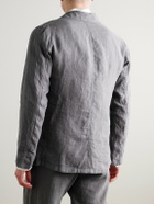 Hartford - Jobby Pat Linen Suit Jacket - Gray