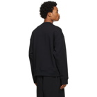 Jil Sander Black French Terry Sweatshirt