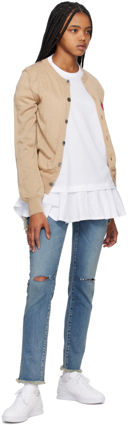 Comme des Garçons Shirt White Asics Edition VIC NBD Sneakers