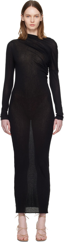 Photo: Paloma Wool Black Jojo Maxi Dress