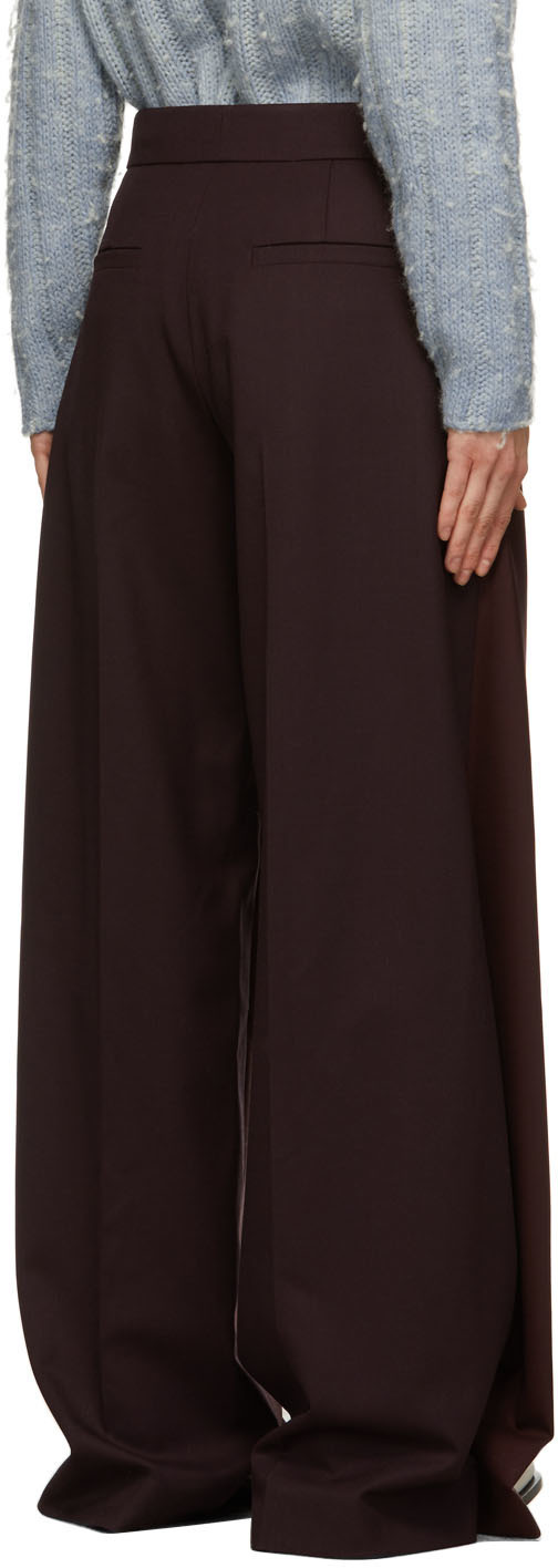 GAUCHERE Burgundy Tekin Trousers