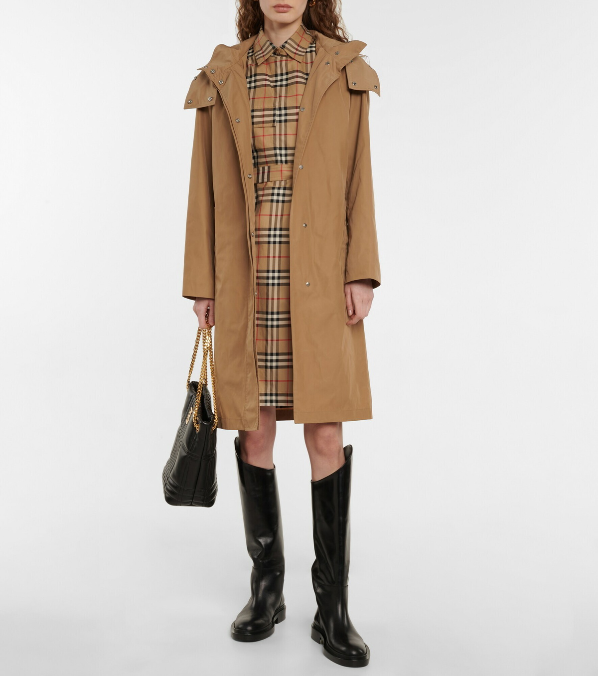 Burberry - Nylon coat Burberry