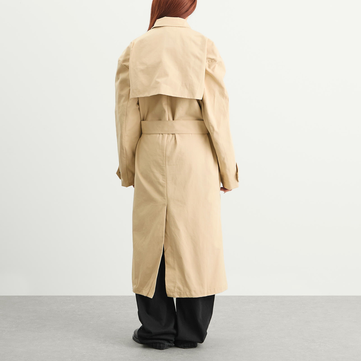 Entire Studios Women's Classic Trench Coat in Lightsand