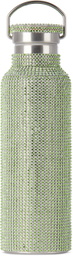 Collina Strada SSENSE Exclusive Green Rhinestone Water Bottle