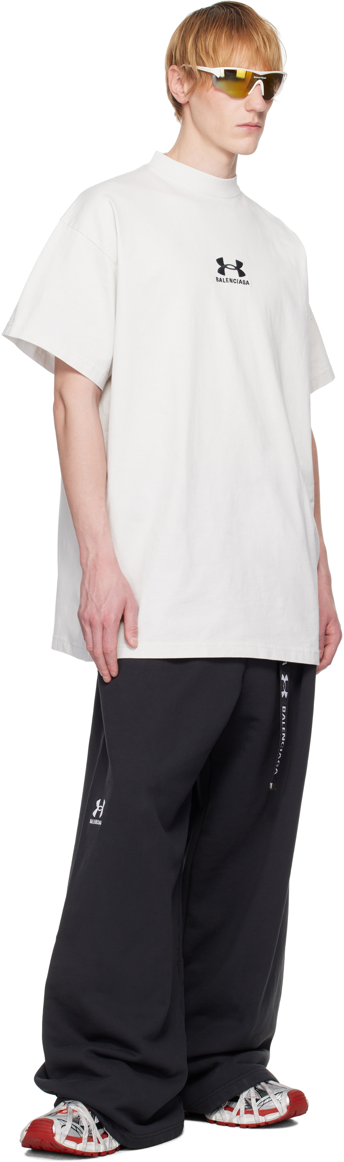 Balenciaga Black Under Armour Edition Baggy Sweatpants