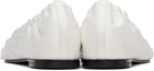 JACQUEMUS White 'The Flat' Sandals