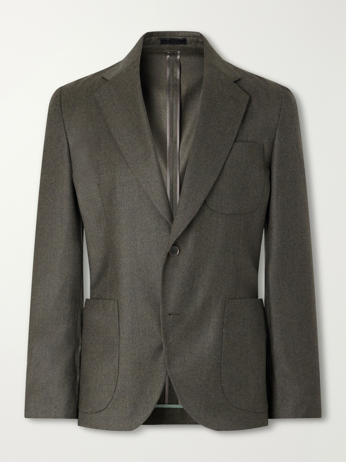 Paul Smith - Wool and Cashmere-Blend Suit Jacket - Brown