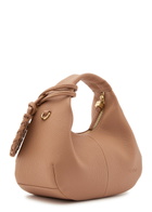 Ganni Hobo Mini Grained Leather top Handle bag - Pink - One Size