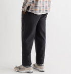 FOLK - Alber Checked Wool-Blend Trousers - Gray