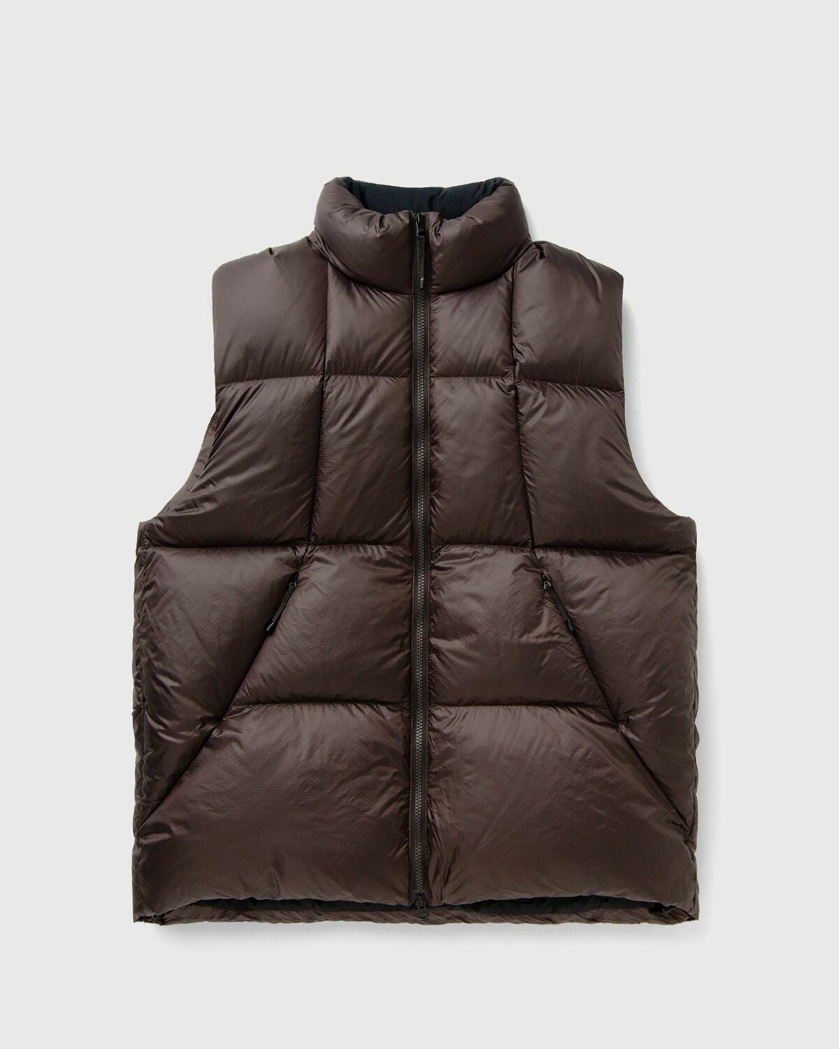 Goldwin PERTEX QUANTUM Down Vest Brown Men