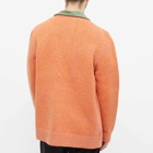 Acne Studios Men's Korval Cardigan in Coral Red