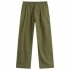 Universal Works Men's Broadcloth Oxford Pant in Olive