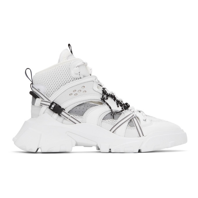 Photo: MCQ White Orbyt No. 0 Sneakers