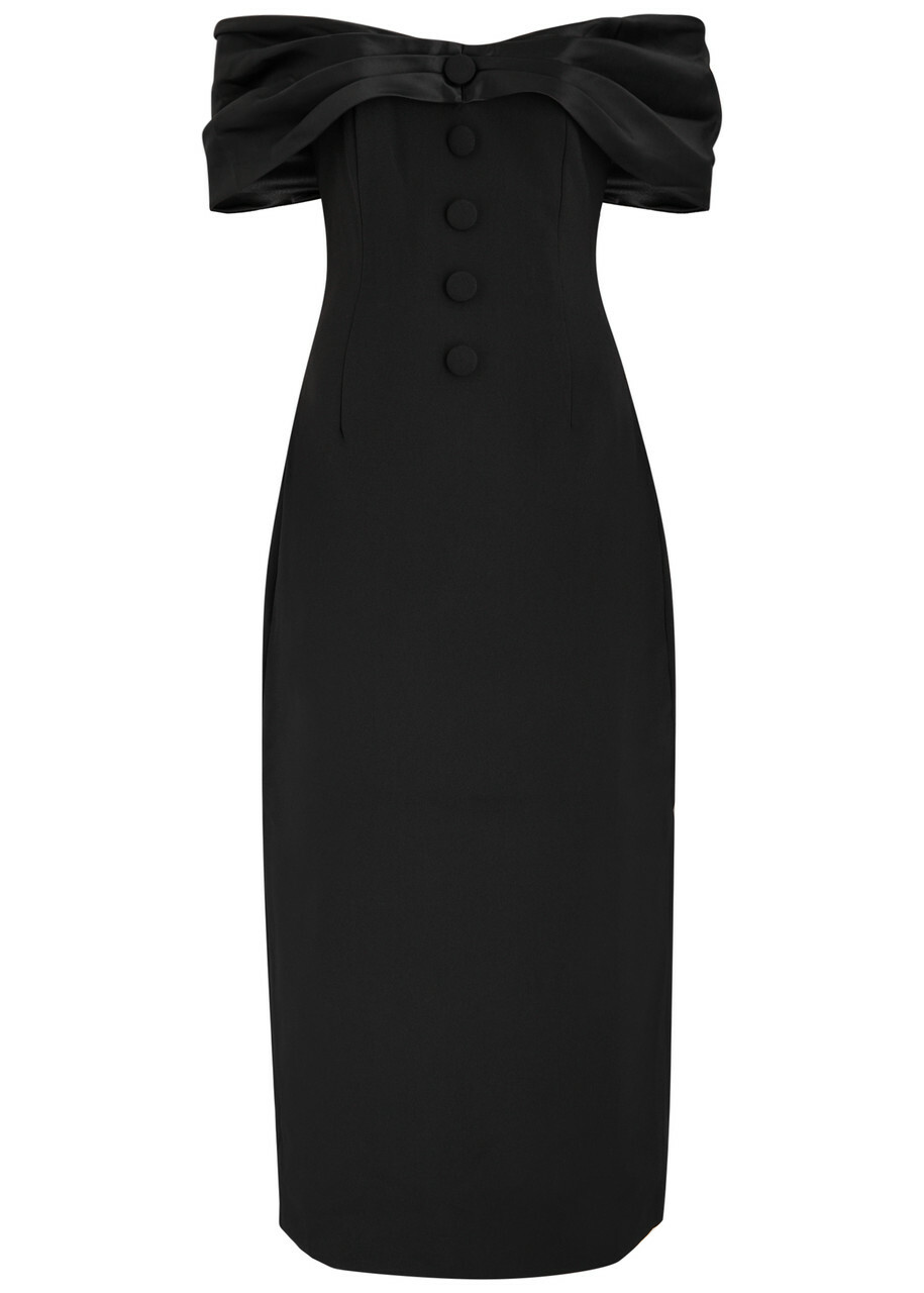 windsor tiffany sleeveless high slit formal dress Odd Muse The Ultimate Muse High Waist Sleeveless Midi Dress - Black