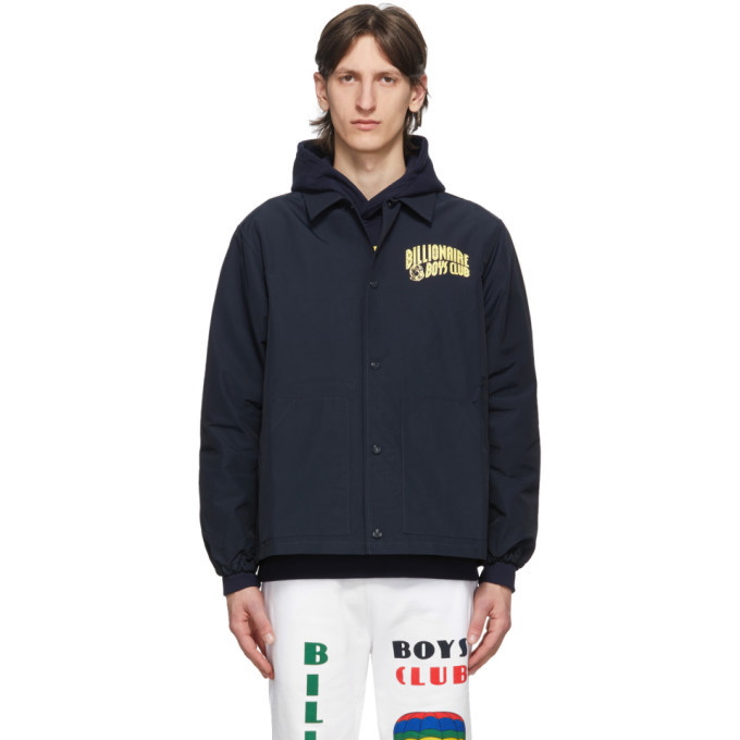 Photo: Billionaire Boys Club Navy Heart and Mind Coach Jacket