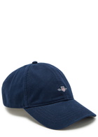 Gant Shield Logo-embroidered Cotton-twill cap - Navy - One Size
