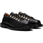Toga Virilis Black Hard Leather Derbys