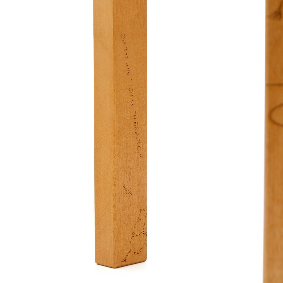 Artek x Moomin Stool 60 in Birch Veneer 