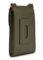 Mulberry Anthony Mini Grained Leather Pouch - Green - One Size