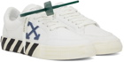 Off-White White Canvas Vulcanized Low Sneakers