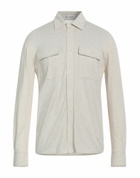 Brunello Cucinelli Mens Shirt Ivory