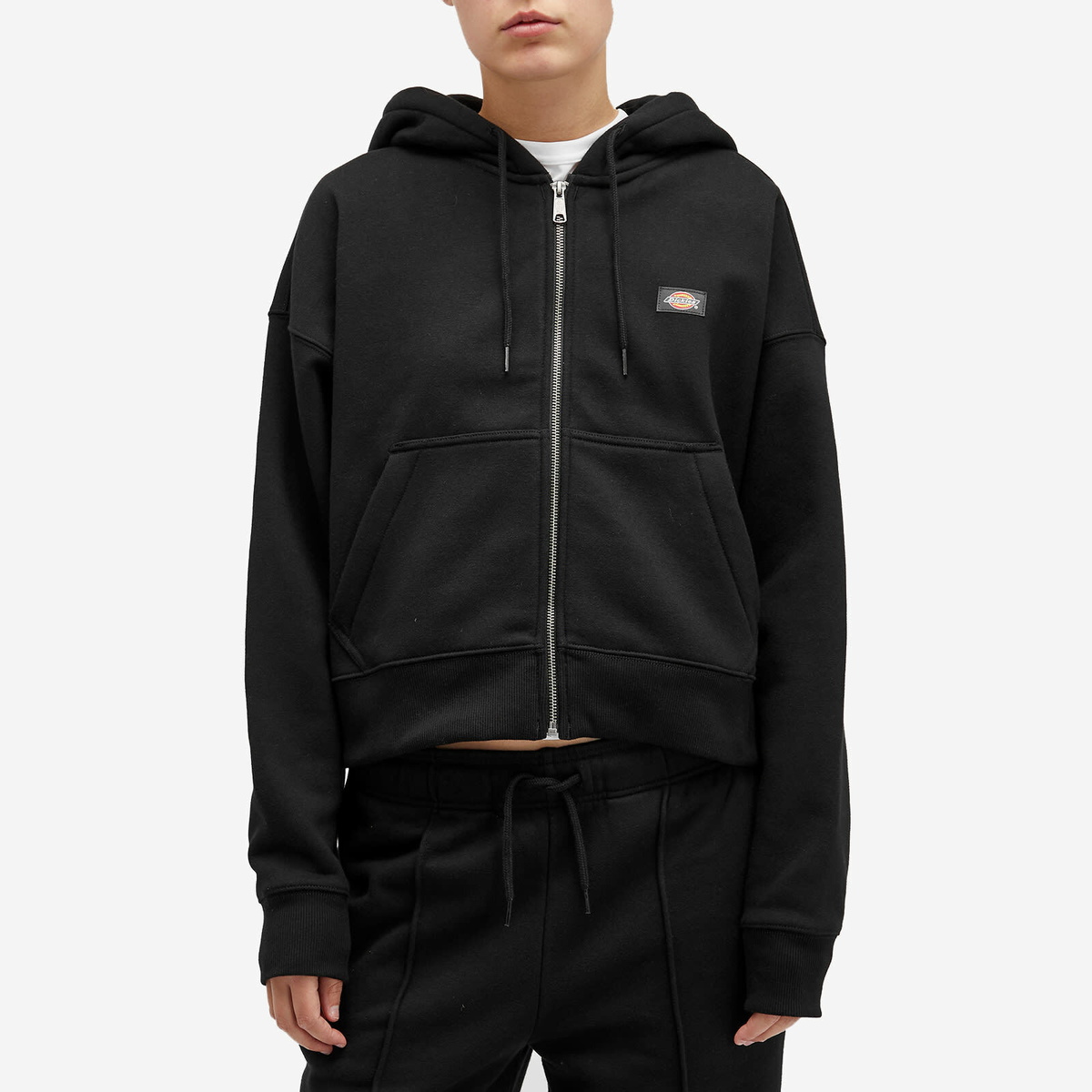 売れ筋商品|||ディッキーズ パーカー・スウェットシャツ レディース アウター OAKPORT ZIP HOODIE - Zip-up sweatshirt - black Women's Oakport Zip Hoodie - Dickies US