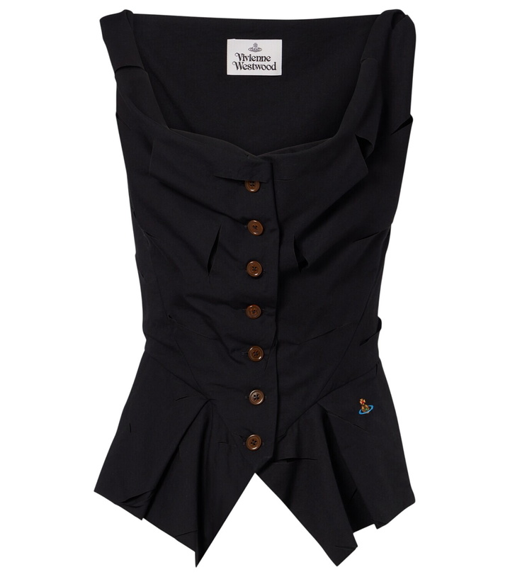 Photo: Vivienne Westwood Monday Orb peplum vest