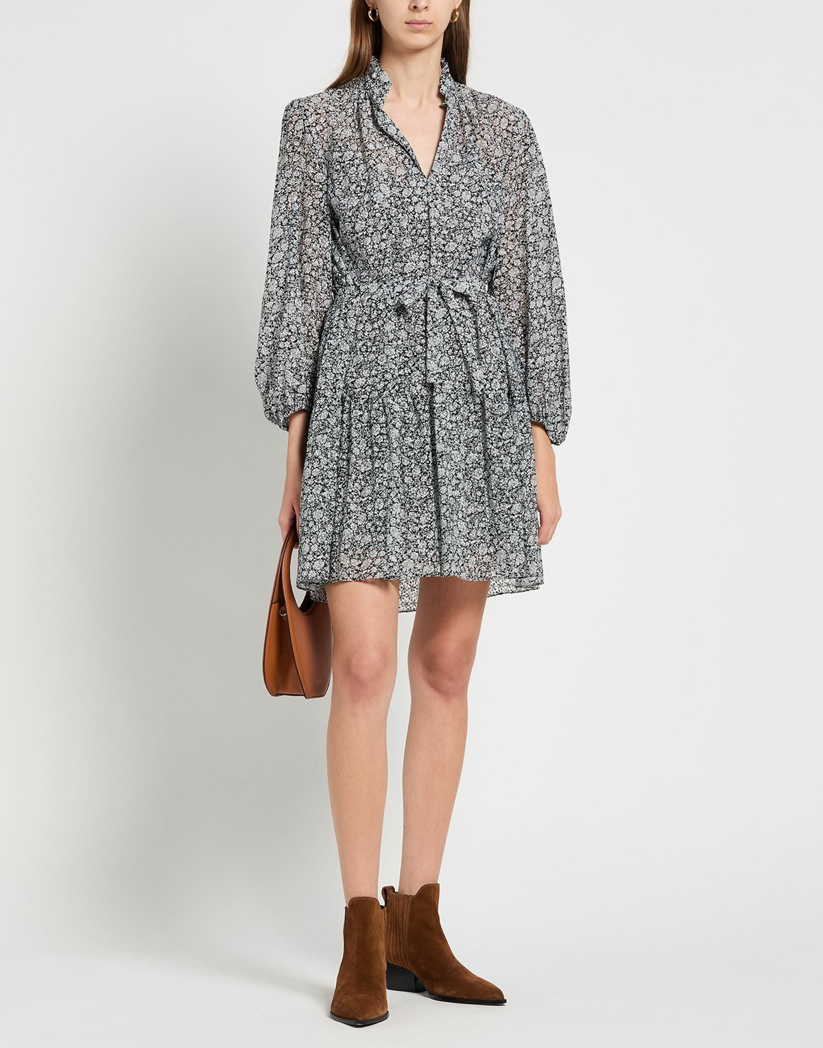 Maje Womens Mini dress in Black