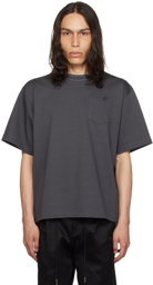 sacai Gray 'S' T-Shirt