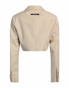 Palm Angels Womens Jacket in Beige
