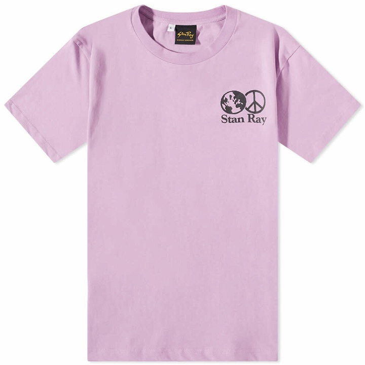 Photo: Stan Ray Men's World Peace T-Shirt in Mauve
