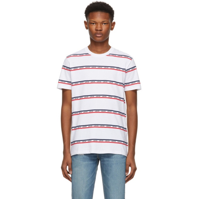 Photo: Levis Multicolor Striped Set In Mission T-Shirt
