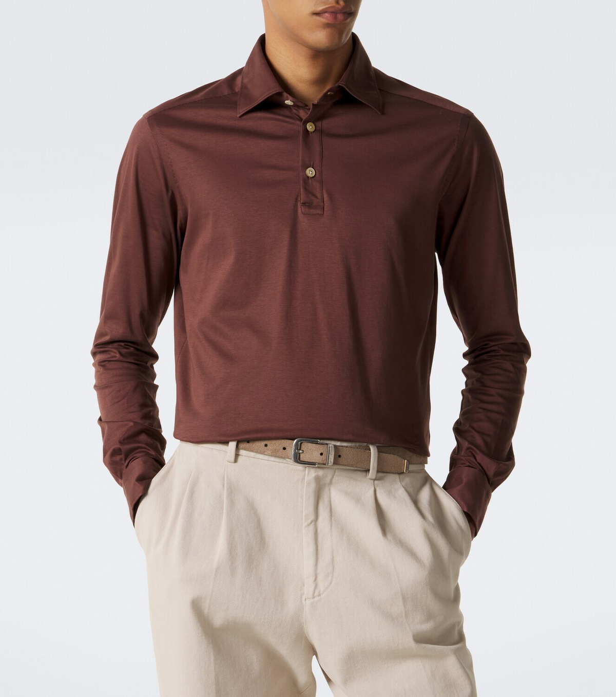 Kiton Cotton polo shirt