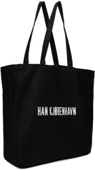 Han Kjobenhavn Black Organic Cotton Tote