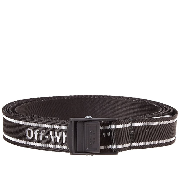 Photo: Off-White Mini Industrial Belt Black