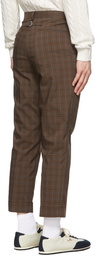 BEAMS PLUS Brown Polyester Trousers