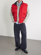 Canada Goose - Ledger Quilted Cotton-Blend Down Gilet - Red