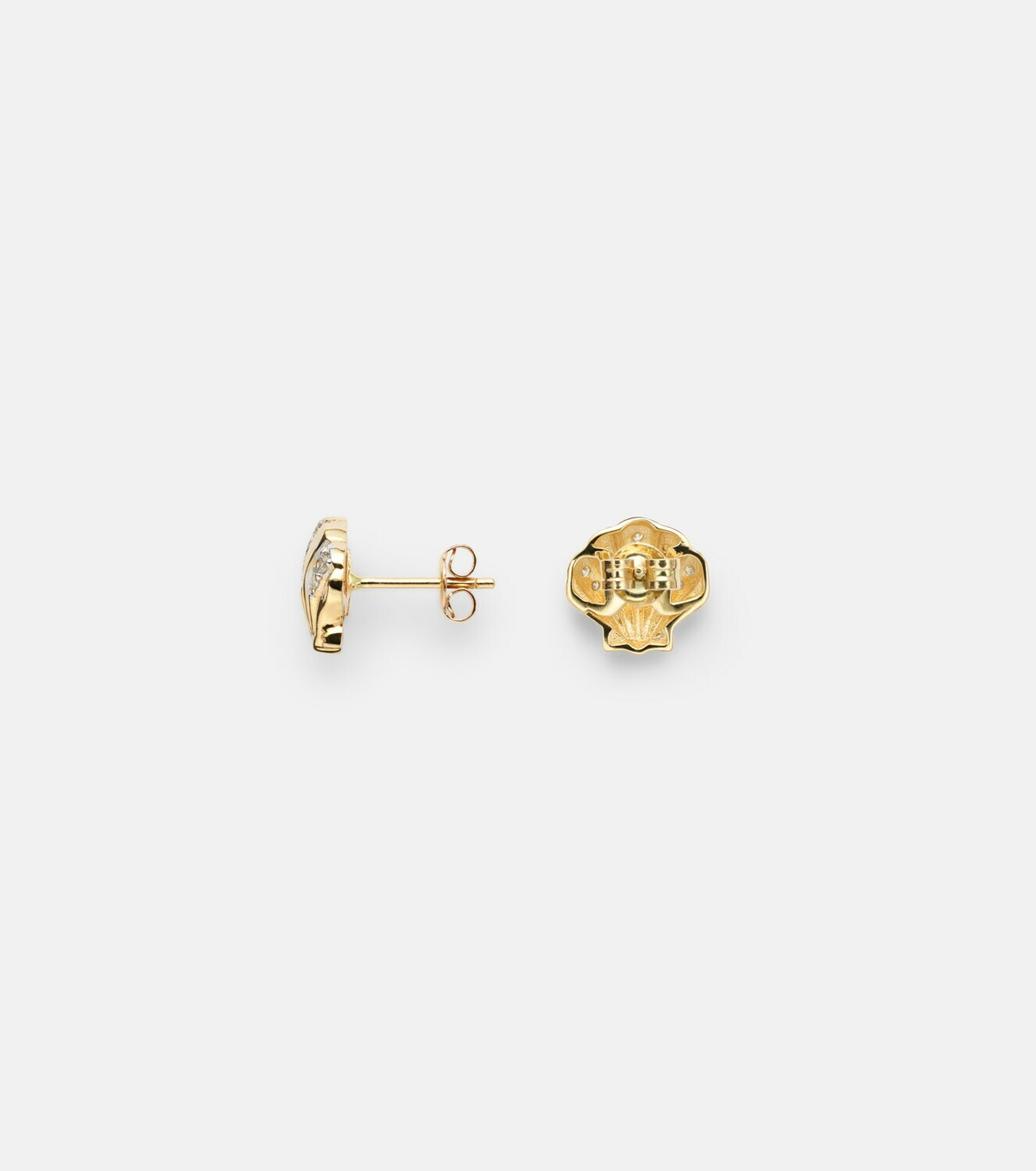 Mateo Petite Venus 14kt gold (585/1000) stud earrings