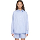 ANINE BING Blue Essie Shirt