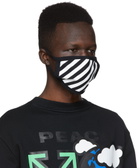 Off-White Black & White Diag Mask