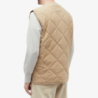 Barbour Men's Brent Liddesdale Gilet in Cornstalk